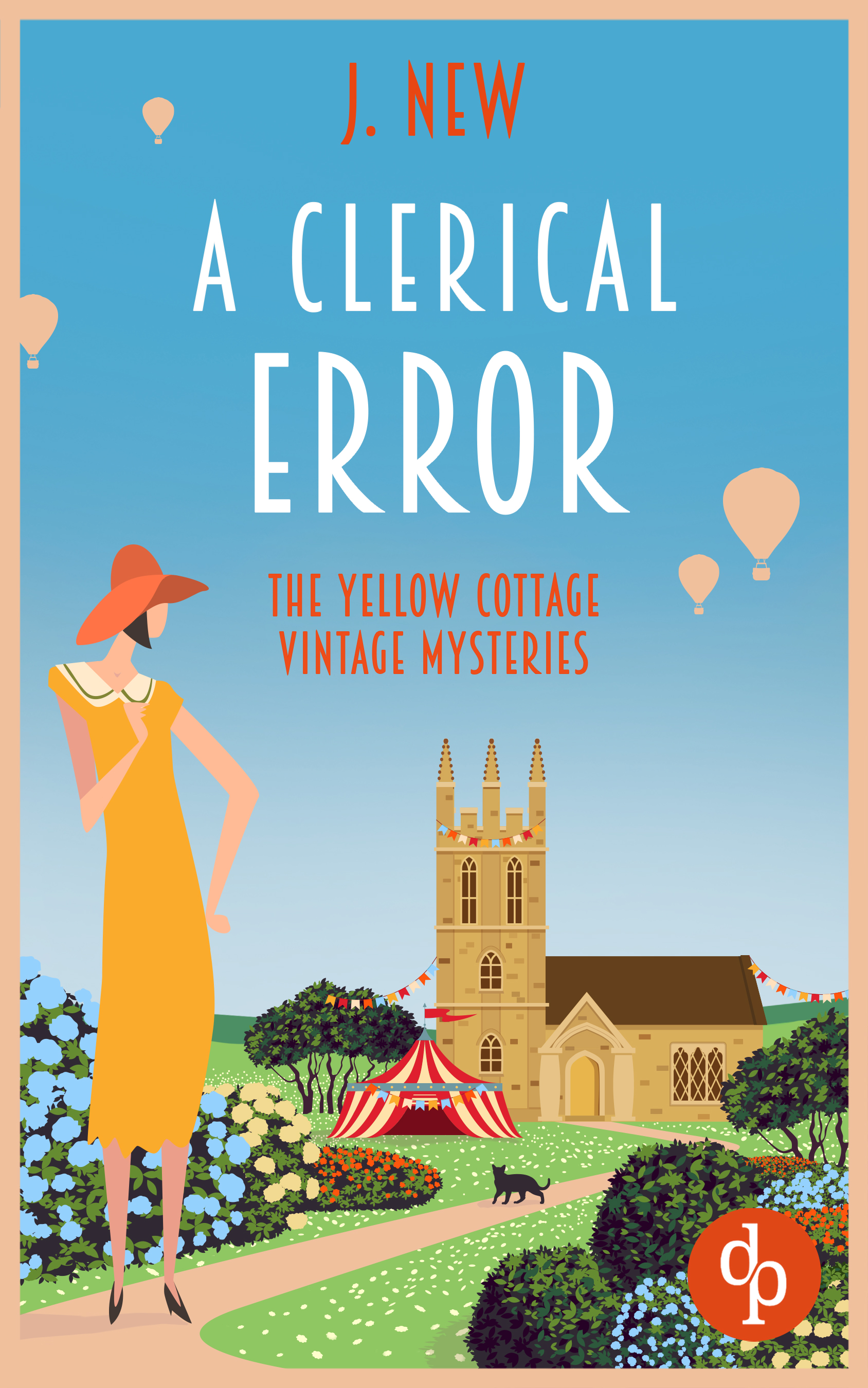 A Clerical Error, book 3 in the very popular 1930s British Mystery series by author J. New. Dubbed Miss Marple meets The Ghost Whisperer by readers and fans