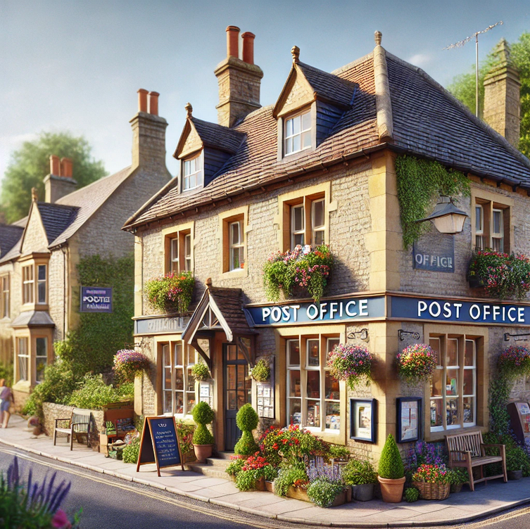 The Post Office in Chiddingborne village.