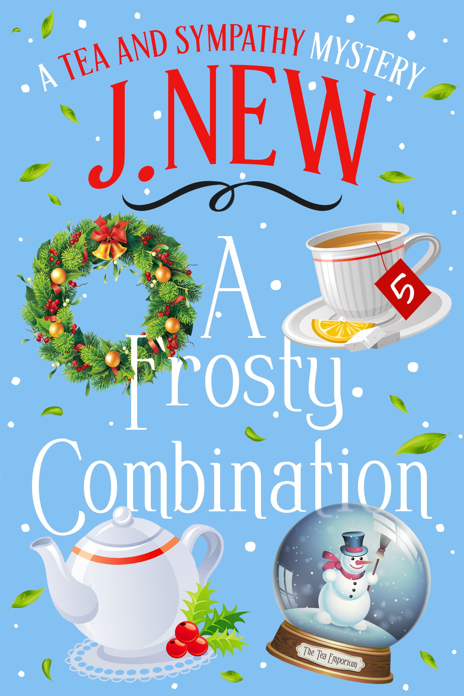 A Frosty Combination book 5 in the popular British cozy culinary mystery series by British author J. New